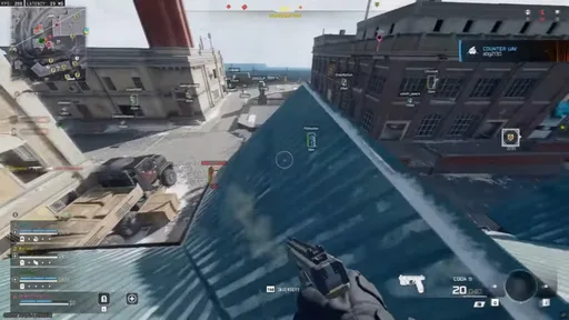 Warzone multi-target ESP overview on rooftops
