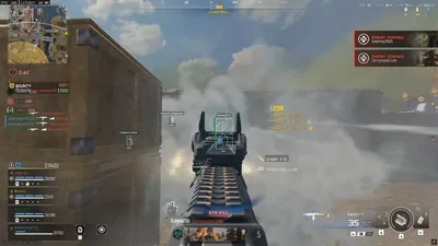 Warzone skeleton ESP through smoke during multi-kill